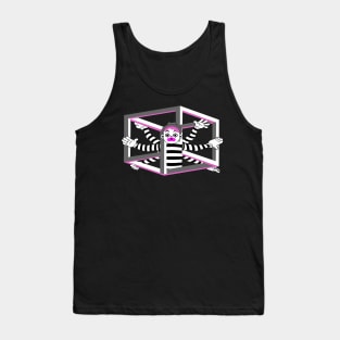 Vitruvian Mime Tank Top